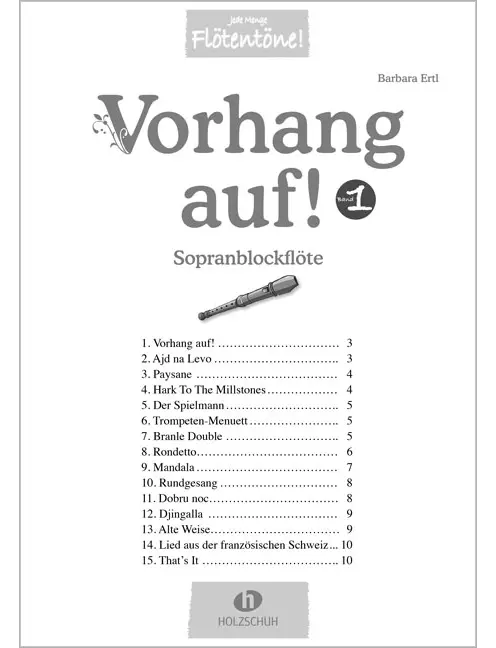 Vorhang auf!, Band 1